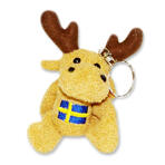 Nyckelringen "Sitting elk"