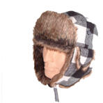 Mössa fakefur