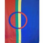 Pläd "Sameflagga"